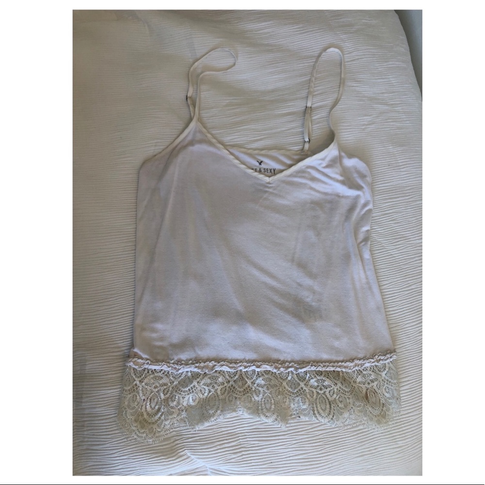 White tank top!